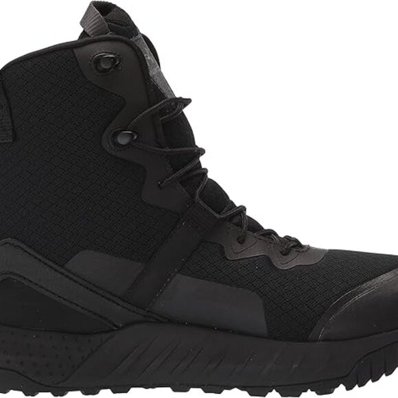 UNDER ARMOUR WOMENS BOOTS 6.5 BLACK TACTICAL UA W MICRO G VLASETZ 3023744-001 - Picture 10 of 12